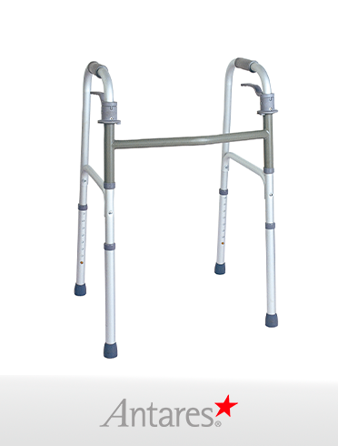 Andador de Aluminio plegablez, reforzado