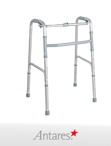 Andador de aluminio plegable